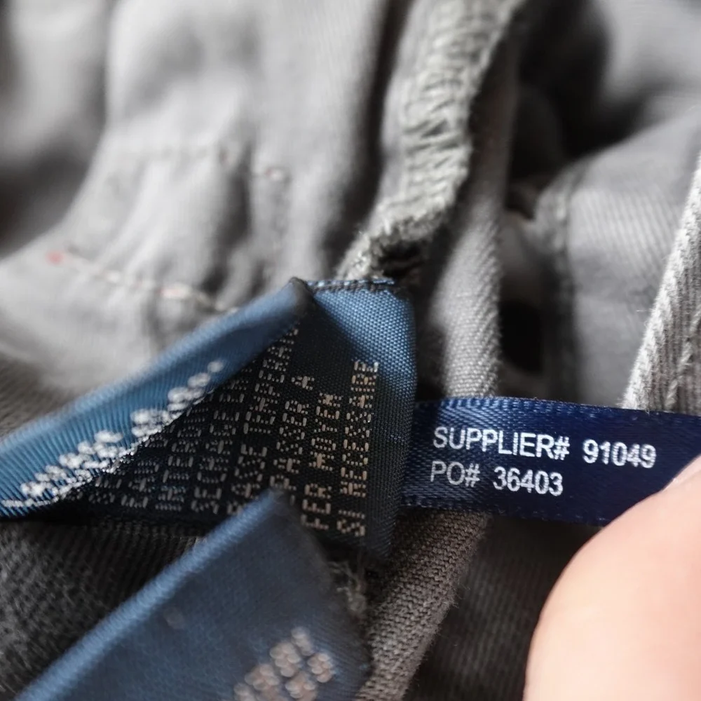 VTG Polo Ralph‎ Lauren Jeans Mens 38X32 Gray Denim Pants 650 Straight Preppy PRL